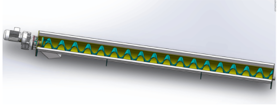 無軸螺旋輸送機